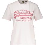 Roze Superdry Metallic T-shirts  in maat XL Metallic voor Dames 
