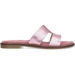 Roze Metallic Platte sandalen  voor de Zomer  in 39 in de Sale voor Dames 