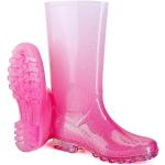 Roze Rubberen Waterdicht Regenlaarzen  in 39 met Glitter Sustainable voor Dames 