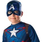 Rubie's 39217NS Marvel Avengers Captain America Deluxe kindermasker kostuum accessoire, jongens, één maat