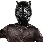 Rubie's 39218NS Marvel Avengers Black Panther Deluxe kindermasker kostuum accessoire jongens, eenheidsmaat