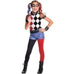 Rubie's 620712 - DC Super Hero Girls Harley Quinn Deluxe kinderkostuum, M (5-7 jaar)