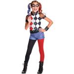 Rubie's 620712 Harley Quinn Deluxe kostuum voor kinderen, DC Super Hero, S (3-4 jaar)
