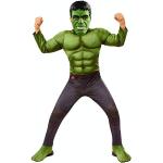 Rubie's Officieel luxe kostuum Hulk, Avengers Endgame, kindermaat L, 8-10 jaar, lichaamslengte 147 cm