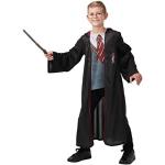Rubie's Official Harry Potter Deluxe Gryffindor robe, kostuum, inclusief toverstaf en bril, kindermaat, leeftijd 11-12 jaar