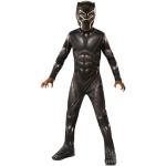 Rubie's officiële Marvel Avengers Endgame Black Panther klassiek kinderkostuum, superheldenkostuum voor kinderen, Schwarz