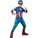 Rubie's Officieel Marvel-kostuum klassiek "Captain America" - maat M - 7-8 jaar - I-702563M