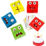 Rubik Emoji Puzzle Game 16 Cubes 64 Cards And Bells Educational Toy edoyrubikemoji3