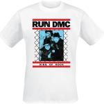 Rock Witte Run-DMC Effen T-shirts Ronde hals  in maat L voor Heren 