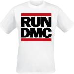 Run DMC T-shirt - Traditional Logo - S tot XXL - voor Mannen - wit