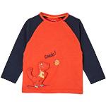 Donkeroranje Jersey s.Oliver Kinder T-shirts  in maat 62 voor Babies 