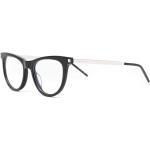 Zwarte Saint Laurent Paris Wayfarer brillen  in maat 5XL voor Dames 