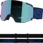 Blauwe Salomon Skibrillen & snowboardbrillen  in maat S voor Dames 