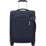Middernachtsblauwe Polyester Rolwiel Samsonite 15 inch Handbagage koffers 