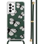Groene Acryl Casimoda Samsung hoesjes met motief van Vlinder 