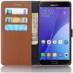 Bruine samsung Samsung Galaxy A5 hoesjes 2016 type: Wallet Case 