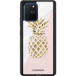 Roze Siliconen Casimoda Samsung Galaxy S10 Hoesjes type: Hardcase met motief van Ananas 