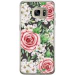 Samsung Galaxy S7 Edge siliconen hoesje - Rose story