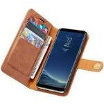 Bruine samsung Samsung Galaxy S8 Plus hoesjes type: Wallet Case 