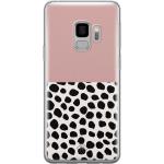 Roze Siliconen Casimoda Samsung Galaxy S9 Hoesjes type: Bumper Hoesje 