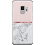 Roze Siliconen Casimoda Meme / Theme Unicorn Samsung Galaxy S9 Hoesjes met motief van Eenhoorns 