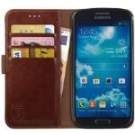 Bruine samsung Samsung Galaxy S4 hoesjes type: Flip Case 