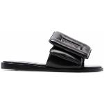 Zwarte Boyy Gewatteerde Platte sandalen  voor de Zomer  in maat 36 met Instap in de Sale voor Dames 