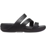 Zwarte Synthetische Lichtgewicht Crocs Sleehak sandalen  voor de Zomer  in maat 37 voor Dames 