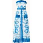 Blauwe SANDRO Strapless jurken Strapless halslijn Midi / Kuitlang voor Dames 