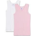 Roze Sanetta Kinder onderhemden Bio 2 stuks Sustainable in de Sale voor Meisjes 
