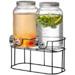 Transparante Glazen Limonadetaps & drankdispensers in de Sale 