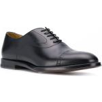 Kantoor Zwarte Kalfsleren Geperforeerde Oxford schoenen  in maat 42,5 voor Heren 