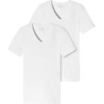 Witte Schiesser Effen T-shirts  in maat XL voor Heren 