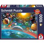 Multicolored Schmidt Astronauten & Ruimte 1.000 stukjes Legpuzzels  in 501 - 1000 st 9 - 12 jaar met motief van Ruimte 
