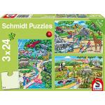 Schmidt Dierentuin 24 stukjes Legpuzzels 3 - 5 jaar in de Sale voor Kinderen 
