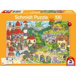 Multicolored Schmidt 100 stukjes Legpuzzels  in 51 - 100 st 5 - 7 jaar voor Kinderen 