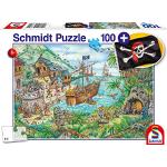 Multicolored Schmidt Spiele Piraten 100 stukjes Legpuzzels  in 51 - 100 st 5 - 7 jaar voor Kinderen 