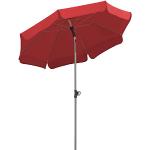 Rode Stalen Schneider Ronde parasols 150 cm 2 stuks 