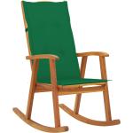 Groene Acacia kussen Fauteuil-schommelstoelen met motief van Koffie 