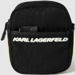 Zwarte Polyester Karl Lagerfeld Schoudertassen in de Sale voor Heren 