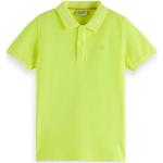 Limegroene Scotch & Soda Kinder polo T-shirts  in maat 164 in de Sale voor Jongens 