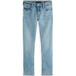 Blauwe Modal Scotch & Soda Kinder skinny jeans  in maat 164 Bio Sustainable voor Jongens 