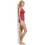 Rode Nylon Seafolly High waist bikini's  in maat S in de Sale voor Dames 