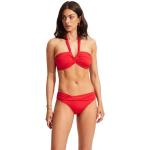 Rode Polyamide Seafolly Bikini slips  in maat M Sustainable in de Sale voor Dames 