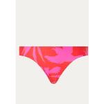 Seafolly Reversible bikinislip met print - Rood