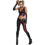 Secret Wishes 880586M Batman Arkham City, volwassen Harley Quinn-kostuum, veelkleurig, medium
