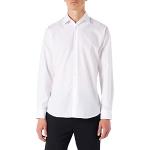 Casual Witte Seidensticker Strijkvrij overhemd kentkraag  in maat XL in de Sale voor Heren 