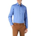Casual Blauwe Zijden Seidensticker Zakelijke overhemden kentkraag in de Sale voor Heren 