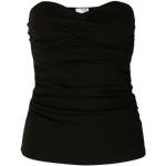Zwarte Viscose Selected Selected Femme Strapless tops Strapless halslijn  in maat M met Strapless voor Dames 