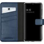 Blauwe Leren Samsung Galaxy A41 Hoesjes type: Flip Case voor Dames 